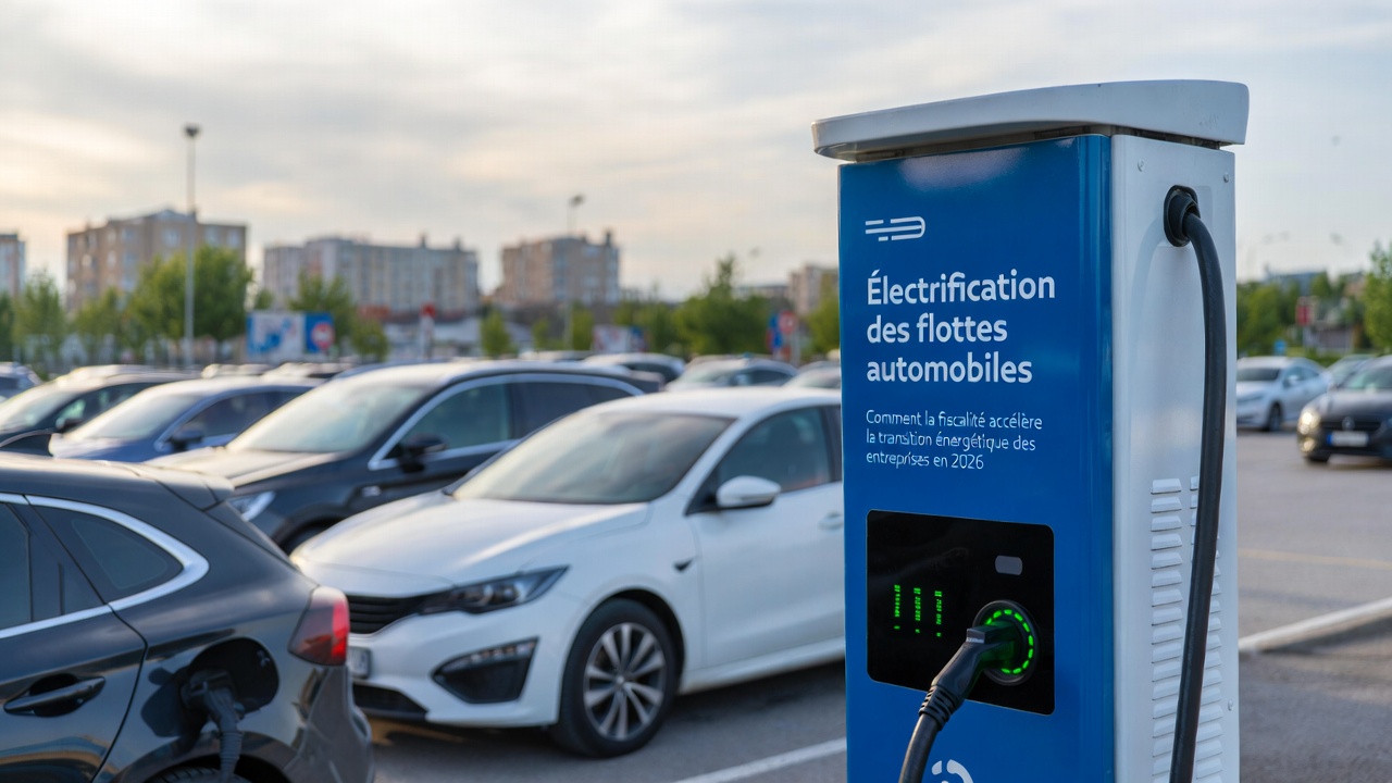 Électrification des flottes automobiles 2026 : comment la fiscalité accélère la transition énergétique des entreprises en 2026 1 Électrification des flottes automobiles 2026